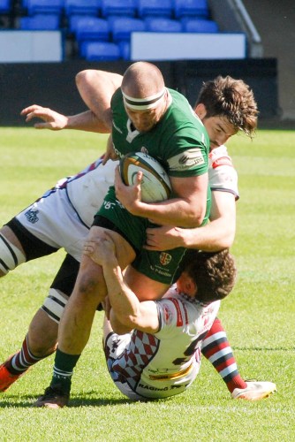 London Irish v Rotherham Titans

Ollie Hoskins.