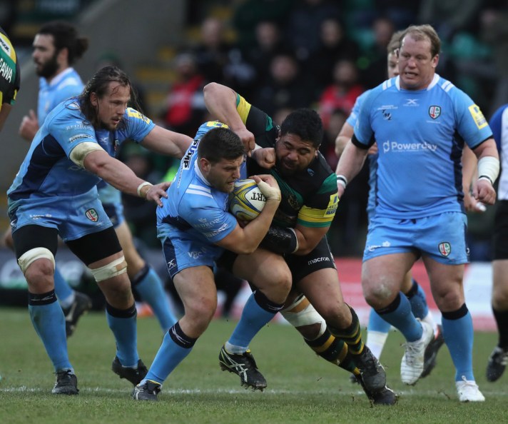 Northampton+Saints+v+London+Irish+Aviva+Premiership+arlA-J4ceTkx